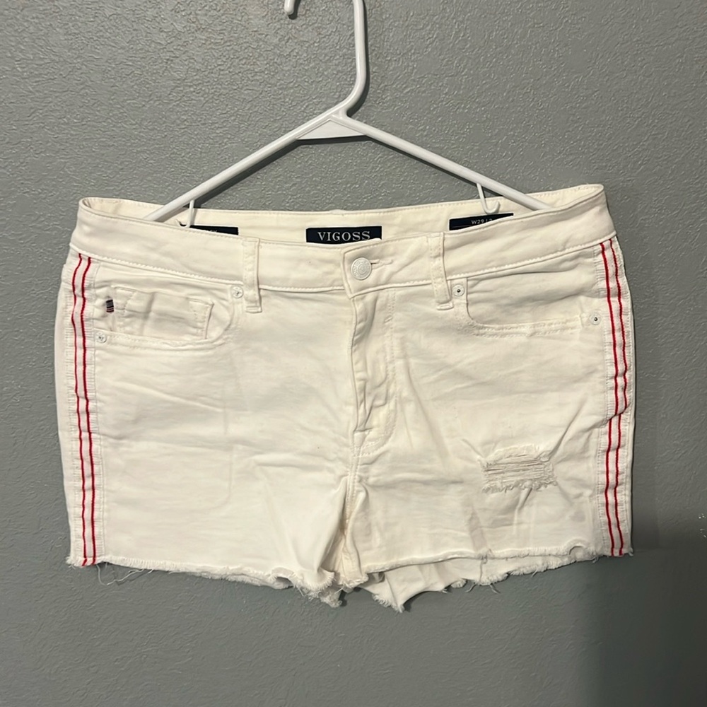 White shorts